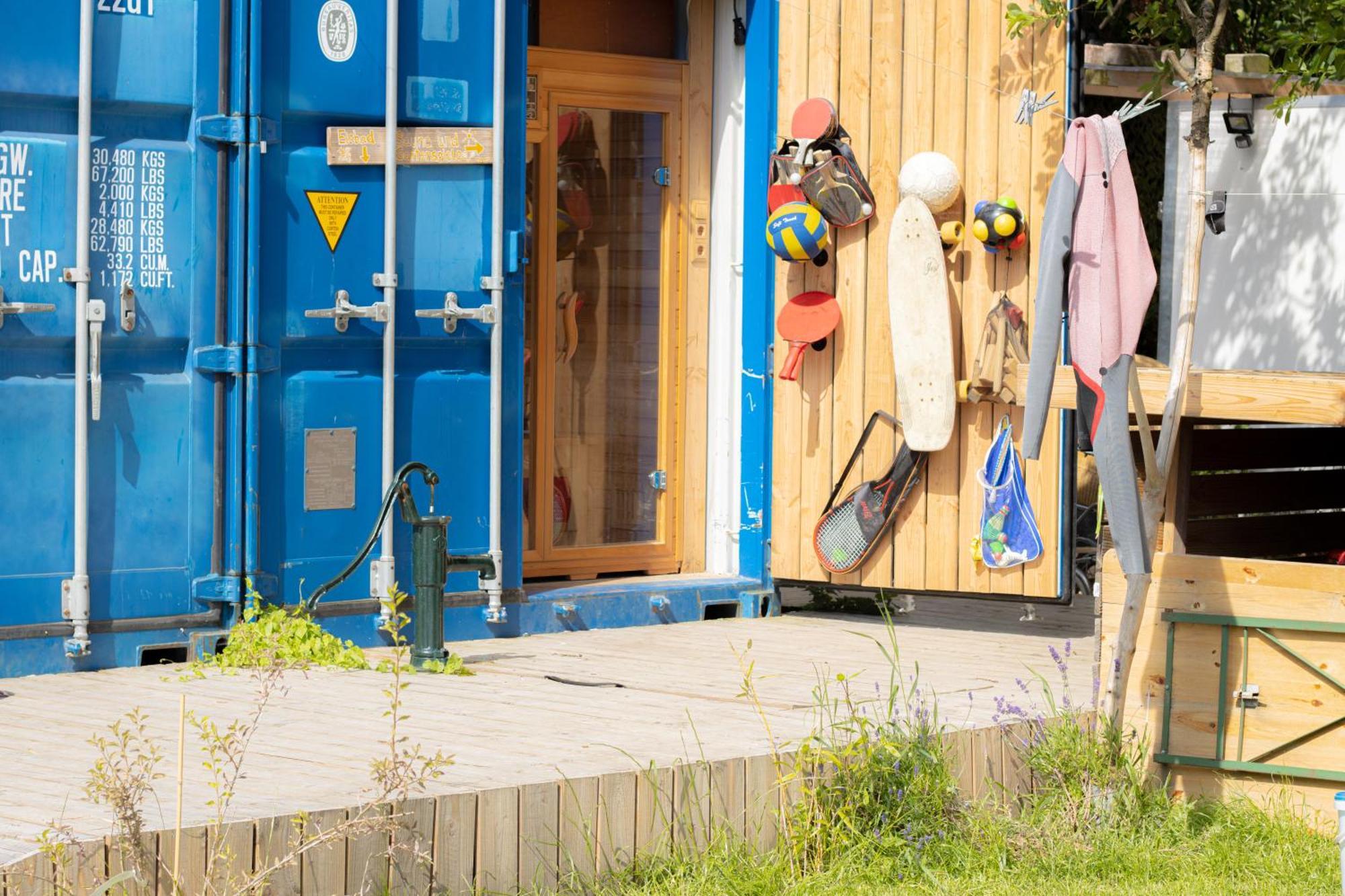 Hostel Oder Ferienwohnung 1-16 Personen Im Blauen Haus Φέμαρν Εξωτερικό φωτογραφία