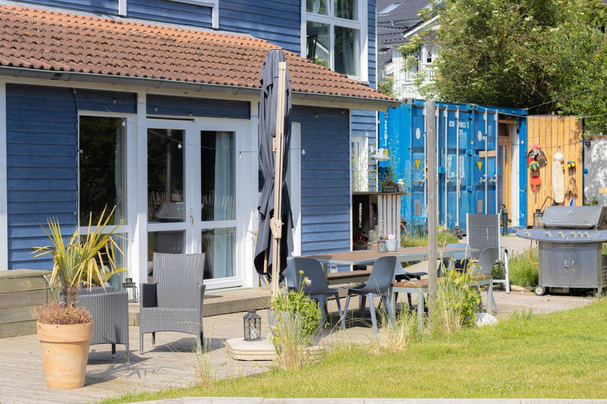 Hostel Oder Ferienwohnung 1-16 Personen Im Blauen Haus Φέμαρν Εξωτερικό φωτογραφία